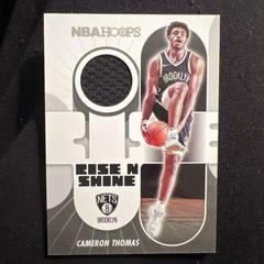 Cameron Thomas #RS-CT Basketball Cards 2021 Panini Hoops Rise N Shine Memorabilia Prices