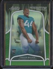 Travon Walker [Spectrum Green] #INT-17 Football Cards 2022 Panini Absolute Introductions Prices