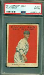 Ray Fisher Baseball Cards 1915 Cracker Jack Prices