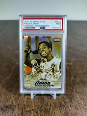 Hank Aaron [Gold Minted] #SCC-2 Baseball Cards 2017 Stadium Club Chrome Prices