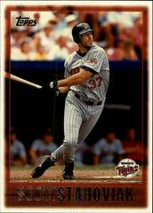 Scott Stahoviak #9 Baseball Cards 1997 Topps Prices