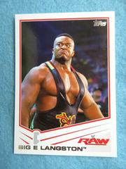 Big E Langston Wrestling Cards 2013 Topps WWE Prices