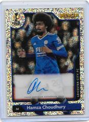Hamza Choudhury [Speckle] Soccer Cards 2021 Topps Merlin Chrome UEFA Autographs Prices