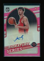 Alperen Sengun [Pink] #SS-ASG Basketball Cards 2021 Panini Donruss Optic Signature Series Prices