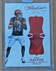 Andy Dalton [Ruby] #16 Football Cards 2016 Panini Flawless Prices