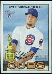 Kyle Schwarber [Action] Baseball Cards 2016 Topps Heritage Prices