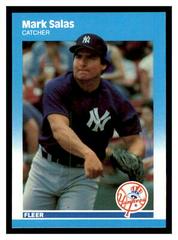 Mark Salas Baseball Cards 1987 Fleer Update Prices