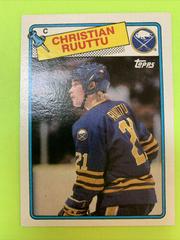 Christian Ruuttu Hockey Cards 1988 Topps Prices