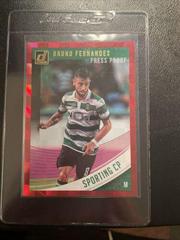 Bruno Fernandes [Press Proof Red] Soccer Cards 2018 Panini Donruss Prices