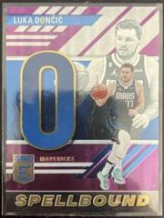 Luka Doncic [Purple] #25 Basketball Cards 2023 Donruss Elite Spellbound Prices