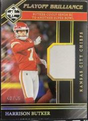 Harrison Butker #8 Football Cards 2023 Panini Limited Playoff Brilliance Prices