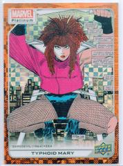Typhoid Mary [Orange Checkers] #143 Marvel 2023 Upper Deck Platinum Prices