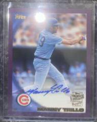 Manny Trillo [Purple] Baseball Cards 2022 Topps Archives 2010 Fan Favorites Autographs Prices