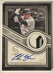 Andrew Vaughn [Platinum] #TRAP-AV Baseball Cards 2023 Topps Series 2 Reverence Autograph Patch Prices