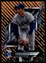 Sandy Koufax [Orange Magma Diffractor] Baseball Cards 2016 Topps High Tek Prices