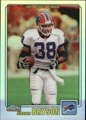 Shawn Bryson [Refractor] Football Cards 2001 Topps Chrome Prices