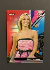 Stacy Keibler [Red] #122 Wrestling Cards 2021 Topps Finest WWE Prices