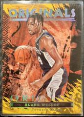 Blake Wesley [Gold] #4 Basketball Cards 2022 Panini Origins Originals Prices