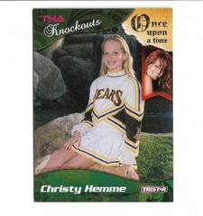 Christy Hemme [Gold] Wrestling Cards 2009 TriStar TNA Knockouts Prices