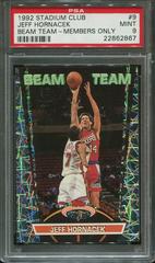 Jeff Hornacek [Members Only] #9 Basketball Cards 1992 Stadium Club Beam Team Prices