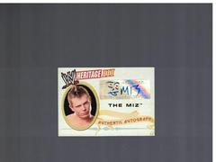 The Miz Wrestling Cards 2007 Topps Heritage III WWE Autographs Prices