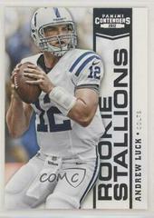 Andrew Luck #1 Football Cards 2012 Panini Contenders Rookie Stallions Prices
