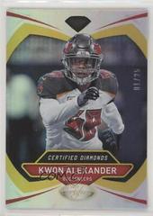 Kwon Alexander [Gold] #19 Football Cards 2018 Panini Certified Diamonds Prices