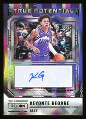 Keyonte George [Effect] #38 Basketball Cards 2023 Panini Recon True Potential Signature Prices