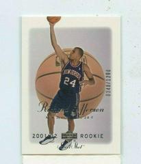 Richard Jefferson [Rookie Jersey] Basketball Cards 2001 Upper Deck Sweet Shot Prices