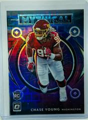 Chase Young [Black Pandora] #MY-16 Football Cards 2020 Panini Donruss Optic Mythical Prices