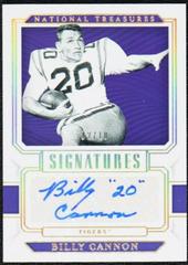 Billy Cannon [Signatures Gold] #79 Football Cards 2019 Panini National Treasures Collegiate Prices