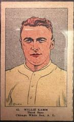 Willie Kamm [Hand Cut] Baseball Cards 1923 W515 1 Prices