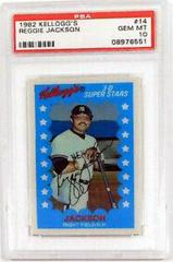 Reggie Jackson #14 Baseball Cards 1982 Kellogg's Prices