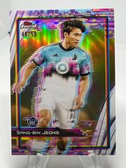 Sang-Bin Jeong [Gold Refractor] #H-11 Soccer Cards 2023 Finest MLS Hologlow Prices