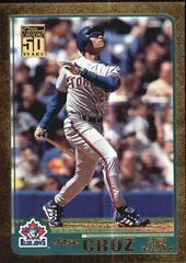 Jose Cruz Jr. #73 Baseball Cards 2001 Topps Gold Prices