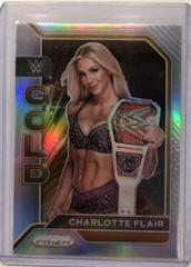 Charlotte Flair [Silver Prizm] Wrestling Cards 2022 Panini Prizm WWE Gold Prices
