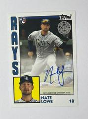 Nate Lowe Baseball Cards 2019 Topps Update 1984 Baseball Autographs Prices