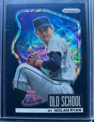 Nolan Ryan [Navy Blue Kaleidoscope Prizm] Baseball Cards 2022 Panini Prizm Old School Prices