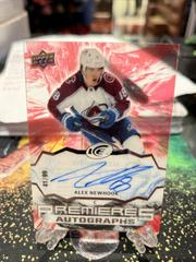 Alex Newhook [Autograph] #IPA-AN Hockey Cards 2021 Upper Deck Ice Premieres Prices