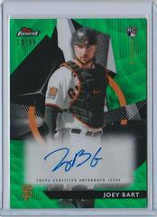 Joey Bart Baseball Cards 2021 Topps Finest Rookie Design Variation Autographs Prices