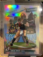 Drew Brees Football Cards 2018 Donruss Downtown Prices