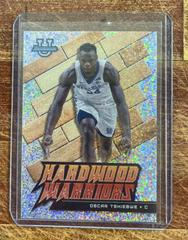 Oscar Tshiebwe [Speckle] #HW-9 Basketball Cards 2022 Bowman University Best Hardwood Warriors Prices