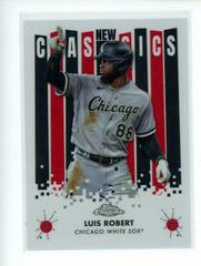 Luis Robert [Red] #NC-11 Baseball Cards 2022 Topps Chrome New Classics Prices