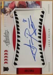 Josh Rojas [Material Signature Black] Baseball Cards 2020 Panini Absolute Prices