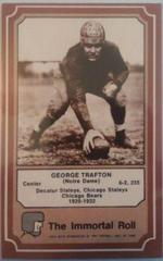 George Trafton Football Cards 1975 Fleer Hall of Fame Prices