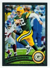 Aaron Rodgers [Black] Football Cards 2011 Topps Prices
