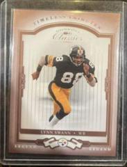 Lynn Swann [Timeless Tributes Red] #110 Football Cards 2004 Panini Donruss Classics Prices