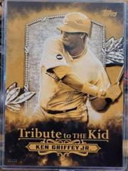 Ken Griffey Jr. [5x7 Gold] #KID-21 Baseball Cards 2016 Topps Tribute to the Kid Prices