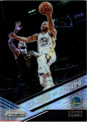 Stephen Curry [Hyper] #3 Basketball Cards 2018 Panini Prizm Go Hard or Go Home Prices
