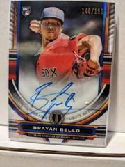Brayan Bello [Blue] Baseball Cards 2023 Topps Tribute Autographs Prices